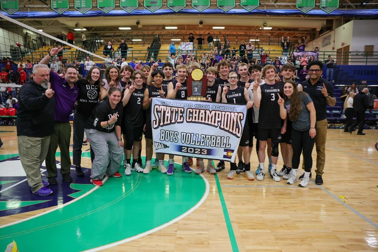Boys Volleyball Wins Back-to-Back 5A State Championships - Photo: Brian Livergood
